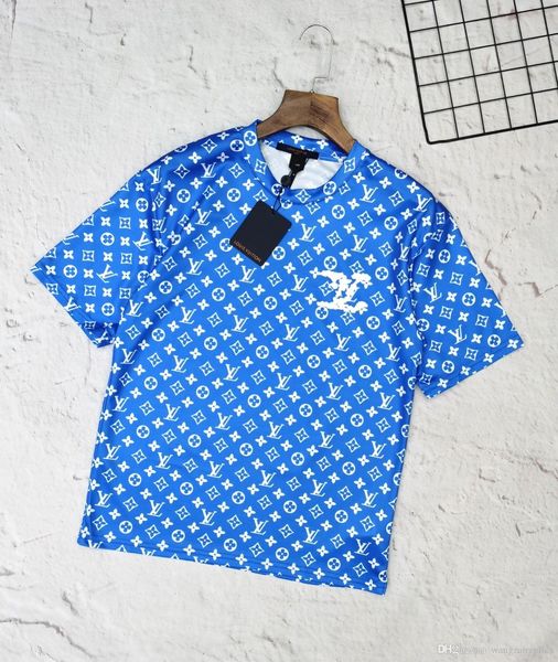 2020 new brands fashion luxury designer mens womens tshirt clothes summer blue oversized classic monogram clothing casual shirts 5.23, White
2020 new brands fashion luxury designer mens womens tshirt clothes summer blue oversized classic monogram clothing casual shirts 5.23, White