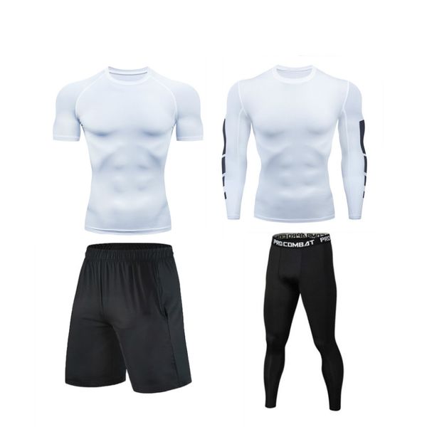 men's tracksuit gym fitness compression sports suit clothes running jogging sport wear exercise workout training tights, Black;blue
men's tracksuit gym fitness compression sports suit clothes running jogging sport wear exercise workout training tights, Black;blue