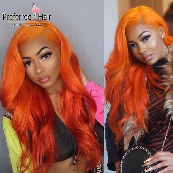 preferred orange transparent body wave 13x6 lace front human hair wigs with pre plucked baby hair brazilian remy wig, Black;brown
preferred orange transparent body wave 13x6 lace front human hair wigs with pre plucked baby hair brazilian remy wig, Black;brown