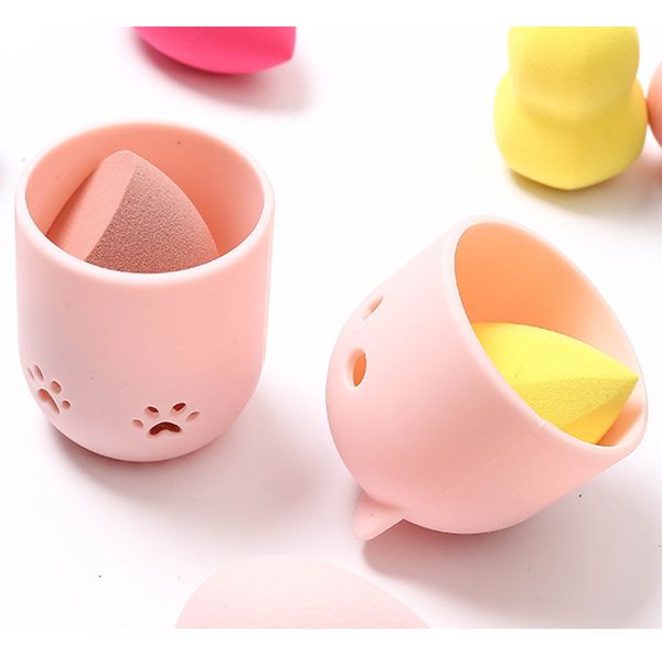 new soft silicone powder puff drying holder egg stand makeup sponge display rack cosmetic sponge case puff holder
new soft silicone powder puff drying holder egg stand makeup sponge display rack cosmetic sponge case puff holder
