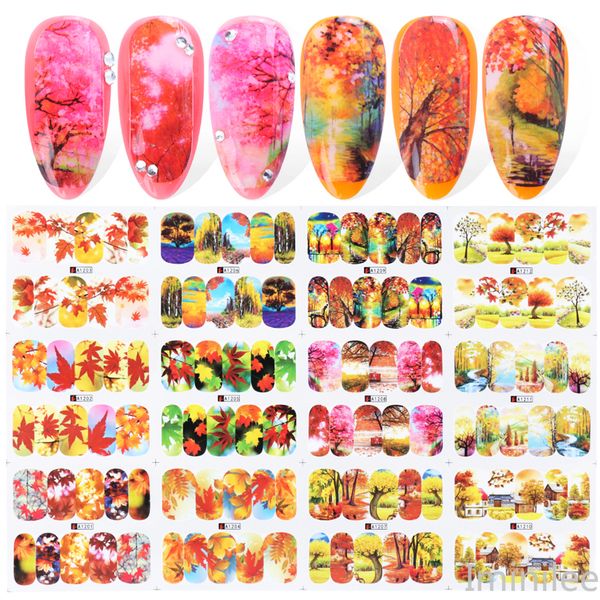 12pcs/lot autumn leaf fall nail art slider yellow maple colorful design water foils decals nail sticker manicure decor, Black
12pcs/lot autumn leaf fall nail art slider yellow maple colorful design water foils decals nail sticker manicure decor, Black