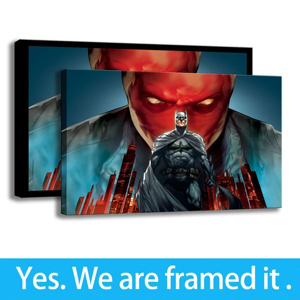 wall art hd print batman under the red hood painting home decor canvas - ready to hang - framed
wall art hd print batman under the red hood painting home decor canvas - ready to hang - framed