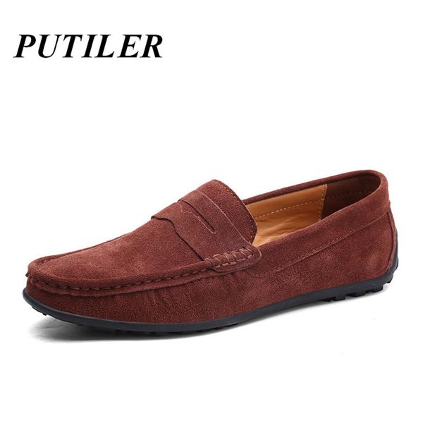 2020 mens casual shoes suede leather men loafers fashion driving shoes slipon moccasins men plus size 38-47 skor, Black
2020 mens casual shoes suede leather men loafers fashion driving shoes slipon moccasins men plus size 38-47 skor, Black