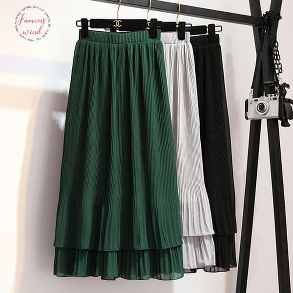 korean ruffles maxi skirt pleated chffion long skirts womens chiffon summer style gray green black skirt
korean ruffles maxi skirt pleated chffion long skirts womens chiffon summer style gray green black skirt