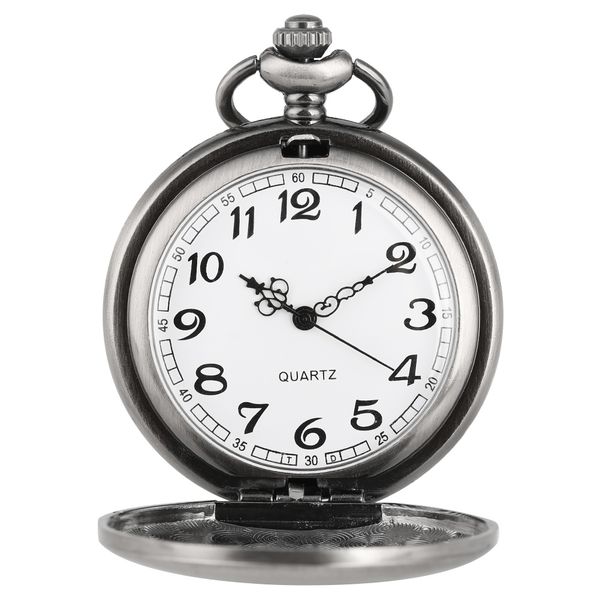 men's fashion gun-color quartz pocket watch alloy thick chain pendant watch retro arabic numerals pocket watches, Slivery;golden
men's fashion gun-color quartz pocket watch alloy thick chain pendant watch retro arabic numerals pocket watches, Slivery;golden