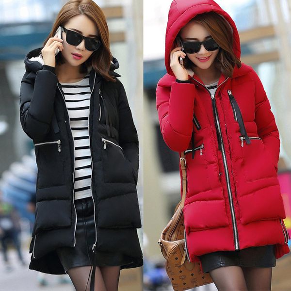 women's down & parkas winter jacket women cotton short fashion 2021 girls padded slim plus size hooded stand collar coat, Black
women's down & parkas winter jacket women cotton short fashion 2021 girls padded slim plus size hooded stand collar coat, Black