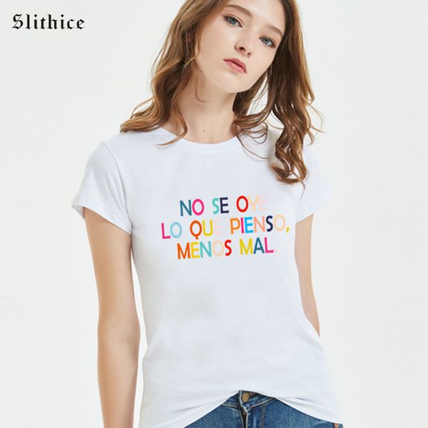 slithice streetwear t-shirt spanish letter print women t-shirts hipster casual summer lady t shirt camiseta feminina, White
slithice streetwear t-shirt spanish letter print women t-shirts hipster casual summer lady t shirt camiseta feminina, White