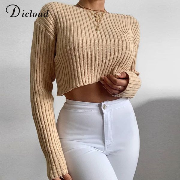 dicloud mocha ribbed jumper women autumn winter cropped sweater long sleeve short fashion knitted pullover ladies, White;black
dicloud mocha ribbed jumper women autumn winter cropped sweater long sleeve short fashion knitted pullover ladies, White;black