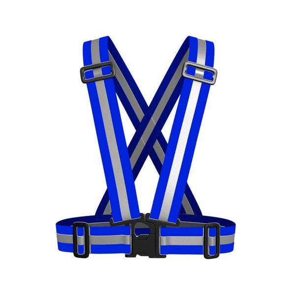 pro 4cm 360 degrees reflective vest high visibility safety vest belt outdoor cycling glow night running for sports safety, Black
pro 4cm 360 degrees reflective vest high visibility safety vest belt outdoor cycling glow night running for sports safety, Black