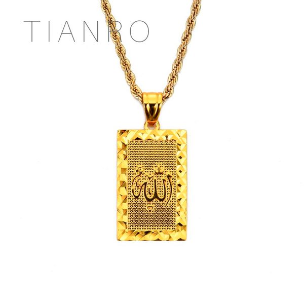 pendants tianro quran side card pendant muslim necklace neutral exaggerated jewelry, Black
pendants tianro quran side card pendant muslim necklace neutral exaggerated jewelry, Black