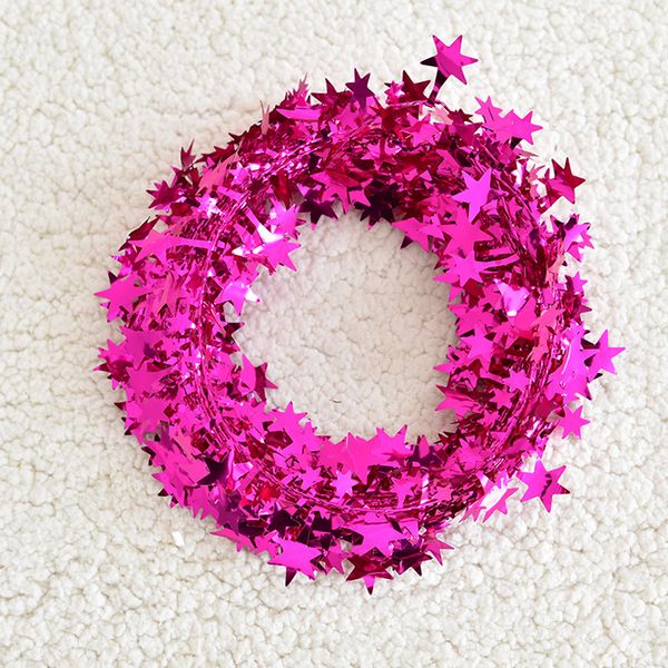 7.5m gold silver stars wire garland tinsel star rattan colorful xma tree decoration for wedding birthday christmas party ribbons
7.5m gold silver stars wire garland tinsel star rattan colorful xma tree decoration for wedding birthday christmas party ribbons