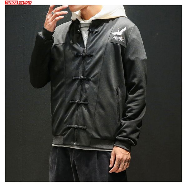 dropshipping autumn solid chinese style causal jacket male streetwear fashion outdoor 2019 sport outwear slim fit coats, Black;brown
dropshipping autumn solid chinese style causal jacket male streetwear fashion outdoor 2019 sport outwear slim fit coats, Black;brown