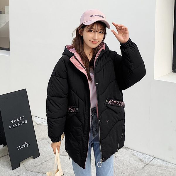 winter jacket with fur collar warm new design hooded female new women winter coat long parka women outwear camperas coat, Black
winter jacket with fur collar warm new design hooded female new women winter coat long parka women outwear camperas coat, Black