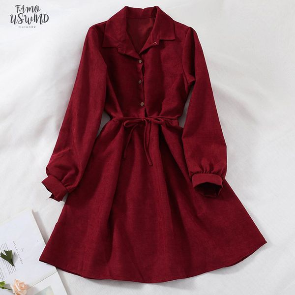 winter chic a line dress turn down collar long sleeve thin sashes high waist wine red blue loose vintage shirt dress, Black;gray
winter chic a line dress turn down collar long sleeve thin sashes high waist wine red blue loose vintage shirt dress, Black;gray