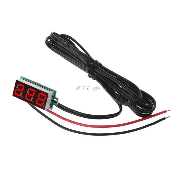 0.28" inch mini red digital thermometer 1m ntc waterproof probe temperature sensor dc 4-28v temperature tester meter
0.28" inch mini red digital thermometer 1m ntc waterproof probe temperature sensor dc 4-28v temperature tester meter