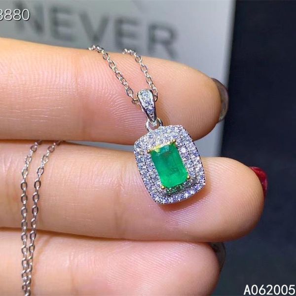 kjjeaxcmy fine jewelry 925 sterling silver inlaid natural emerald female new pendant necklace vintage support test with box
kjjeaxcmy fine jewelry 925 sterling silver inlaid natural emerald female new pendant necklace vintage support test with box