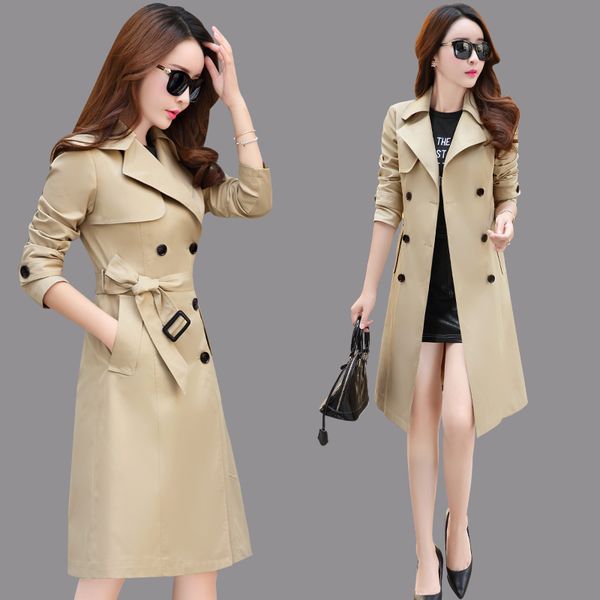 trench coat women long spring women's 2020 double-breasted pocket temperament fashion autumn large size windbreaker female z963, Tan;black
trench coat women long spring women's 2020 double-breasted pocket temperament fashion autumn large size windbreaker female z963, Tan;black