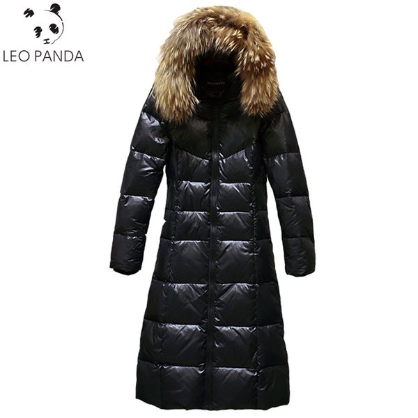 new winter down jacket women's real raccoon fur collar hooded long slim warm parka overcoat plus size women white duck down coat, Black
new winter down jacket women's real raccoon fur collar hooded long slim warm parka overcoat plus size women white duck down coat, Black