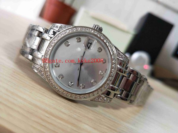 good fashion wristwatches pearlmaster datejust stainless 31mm 36mm 81159 diamond border mechanical automatic ladies women's watch watch, Slivery;brown
good fashion wristwatches pearlmaster datejust stainless 31mm 36mm 81159 diamond border mechanical automatic ladies women's watch watch, Slivery;brown