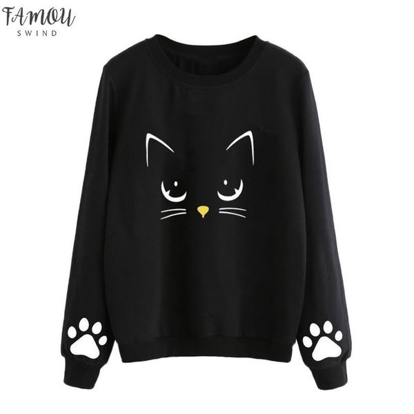 womens t shirt harajuku kawaii cute cat long sleeve size for lady girl polyester tee t shirt women long sleeve, White
womens t shirt harajuku kawaii cute cat long sleeve size for lady girl polyester tee t shirt women long sleeve, White