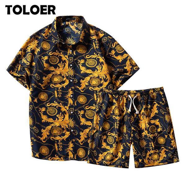 2020 floral print shirts men+shorts set men summer fashion short sleeve shirts casual men africa comfortable sets tracksuit 5xl, Gray
2020 floral print shirts men+shorts set men summer fashion short sleeve shirts casual men africa comfortable sets tracksuit 5xl, Gray
