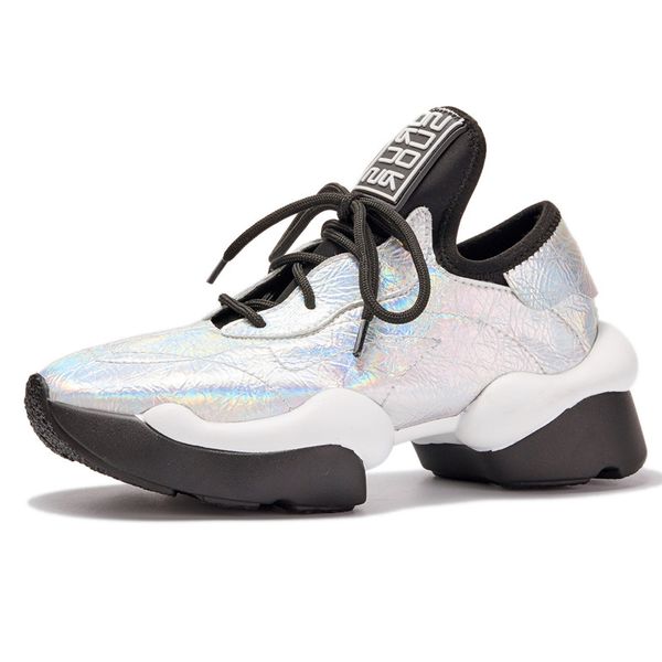2020 spring new sneakers ladies casual lace up dad sneakers fashion trend metal platform shoes ladies flat shoes, Black
2020 spring new sneakers ladies casual lace up dad sneakers fashion trend metal platform shoes ladies flat shoes, Black