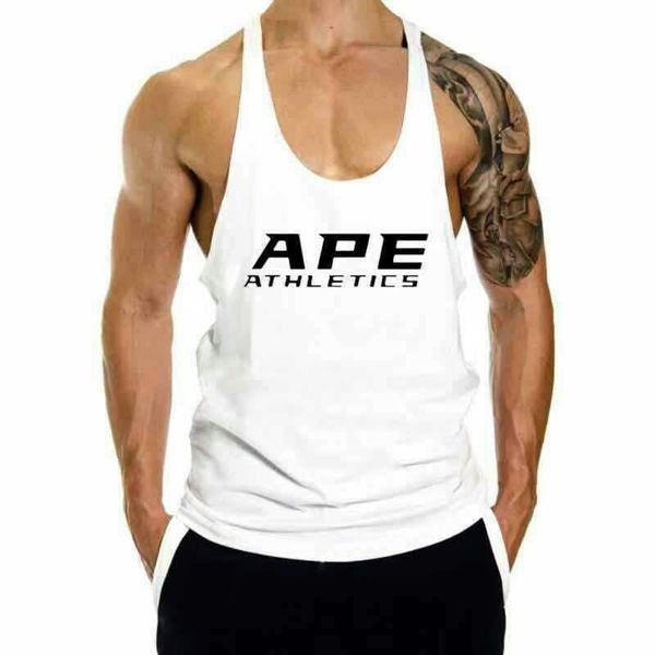muscular sportsman fitness vest loose cotton breathable training tide brand european and american sleeveless top, White;black
muscular sportsman fitness vest loose cotton breathable training tide brand european and american sleeveless top, White;black