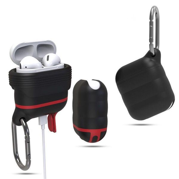 apple airpods1&2 waterproof cases soft silicone cover shockproof protector case sleeve pouch for airpods earphones with hook
apple airpods1&2 waterproof cases soft silicone cover shockproof protector case sleeve pouch for airpods earphones with hook