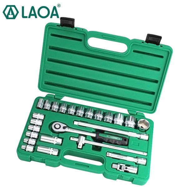 laoa 52pcs car repair tool set socket wrench set ratchet wrench tools kit vehicle automobile maintenance box
laoa 52pcs car repair tool set socket wrench set ratchet wrench tools kit vehicle automobile maintenance box