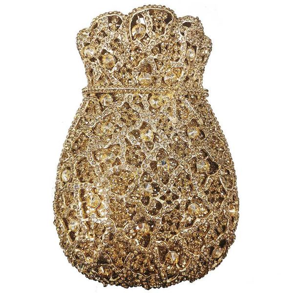 xiyuan gold rhinestone clutch vase shape crystal purse women evening bag new fashion ladies gemstone chain clutches
xiyuan gold rhinestone clutch vase shape crystal purse women evening bag new fashion ladies gemstone chain clutches