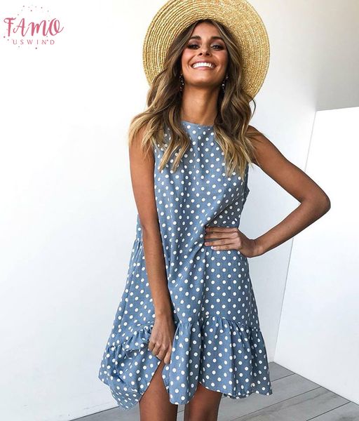 sleeveless dot print dress women 2020 new summer casual dress plus size cute thin o neck mini beach dress female clothing, Black;gray
sleeveless dot print dress women 2020 new summer casual dress plus size cute thin o neck mini beach dress female clothing, Black;gray