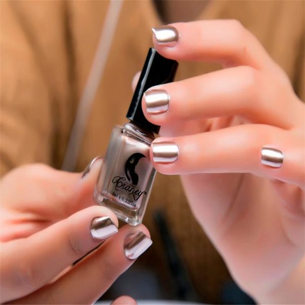6ml mirror nail polish plating silver paste metal color stainless steel mirror glod silver nail polish for art
6ml mirror nail polish plating silver paste metal color stainless steel mirror glod silver nail polish for art