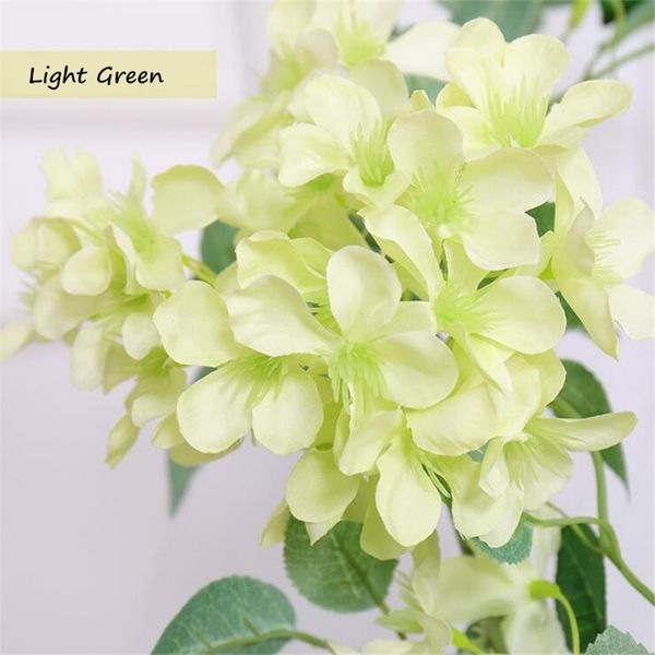 175cm artificial flower vine, real flower touch vines, wedding decor, fake flowers rattan string garden