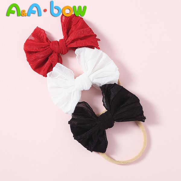 1pcs nylon bow headbands soft stretchy solid chiffon bow hair bands for baby girls elastic traceless head wrap hair accessories, Slivery;white
1pcs nylon bow headbands soft stretchy solid chiffon bow hair bands for baby girls elastic traceless head wrap hair accessories, Slivery;white