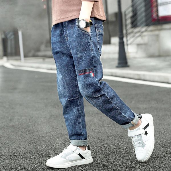 new fashion boys pants kids jeans for teenagers boys jeans kids cotton casual clothing children trousers, Blue
new fashion boys pants kids jeans for teenagers boys jeans kids cotton casual clothing children trousers, Blue