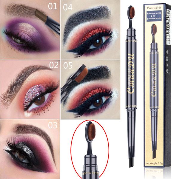 cmaadu toothbrush head eyebrow pencil multifunctional waterproof long lasting double eyebrow pen with brush waterproof makeup
cmaadu toothbrush head eyebrow pencil multifunctional waterproof long lasting double eyebrow pen with brush waterproof makeup