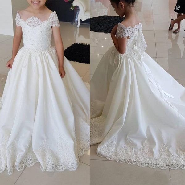 latest lovely holy white flower girls dresses lace cap sleeves applique sweep train kids halloween gowns christmas party dresses, White;blue
latest lovely holy white flower girls dresses lace cap sleeves applique sweep train kids halloween gowns christmas party dresses, White;blue
