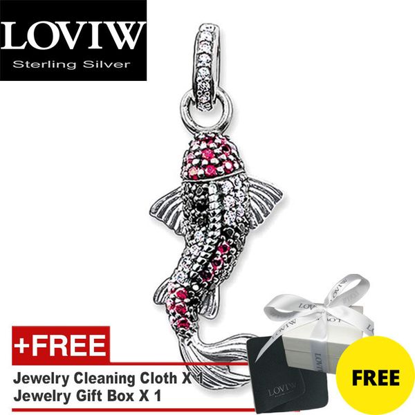 pendant red koi fish, brand new fashion trendy jewelry thomas sabor accessories 925 sterling silver gift for woman
pendant red koi fish, brand new fashion trendy jewelry thomas sabor accessories 925 sterling silver gift for woman