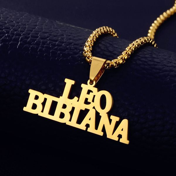 fashion gold two name necklace handmade stainlessb steel custom name pendant necklaces for women men hip hop jewelry, Silver
fashion gold two name necklace handmade stainlessb steel custom name pendant necklaces for women men hip hop jewelry, Silver
