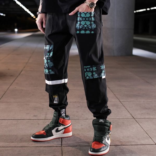 new cargo pants fashion autumn men joggers hip hop style casual streetwear side pockets joggers streetwear harem pant, Black
new cargo pants fashion autumn men joggers hip hop style casual streetwear side pockets joggers streetwear harem pant, Black