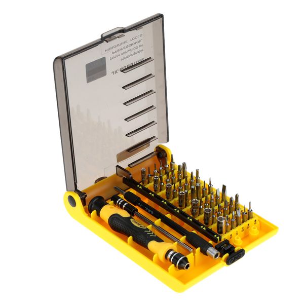 45-in-1 screwdriver set fine hand tool kit hardware screw driver set interchangeable manual tool for mobile phone hard drive
45-in-1 screwdriver set fine hand tool kit hardware screw driver set interchangeable manual tool for mobile phone hard drive