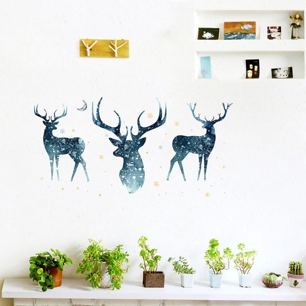 christmas snowflake elk wall sticker living room bedroom window glass decorations home wallpaper mural christmas stickers
christmas snowflake elk wall sticker living room bedroom window glass decorations home wallpaper mural christmas stickers