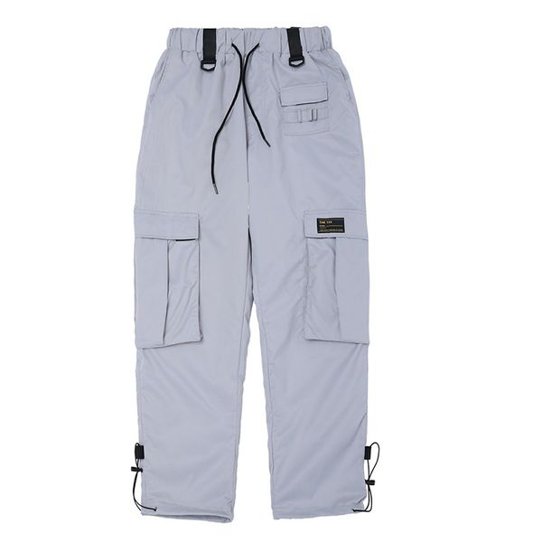 hip hop sweatpants men women autumn multi pocket orange silver cargo pants male streetwear elastic waist casual jogger trousers, Black
hip hop sweatpants men women autumn multi pocket orange silver cargo pants male streetwear elastic waist casual jogger trousers, Black