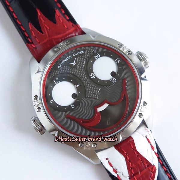 v3s new upgraded version konstantin chaykin joker creativity black joker moon phase dial nh35a mechanical mens watches bow tie leather strap, Slivery;brown
v3s new upgraded version konstantin chaykin joker creativity black joker moon phase dial nh35a mechanical mens watches bow tie leather strap, Slivery;brown