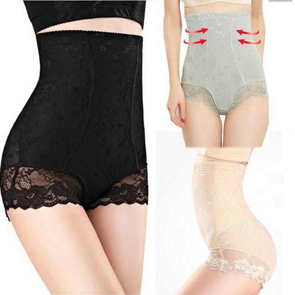 2019 women's high waist body shaper control slim tummy corset high waist lace shape underwear panties, White;black
2019 women's high waist body shaper control slim tummy corset high waist lace shape underwear panties, White;black