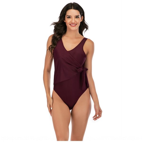 2019 bikini one-piece female style pure color bikini swimsuit backless bow triangle vest swimsuit, White;black
2019 bikini one-piece female style pure color bikini swimsuit backless bow triangle vest swimsuit, White;black