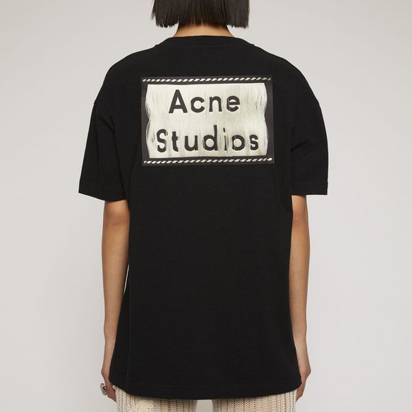 acne women summer shirt tassel letter decoration loose edition women's cotton acne studios short sleeve t-shirt, White
acne women summer shirt tassel letter decoration loose edition women's cotton acne studios short sleeve t-shirt, White