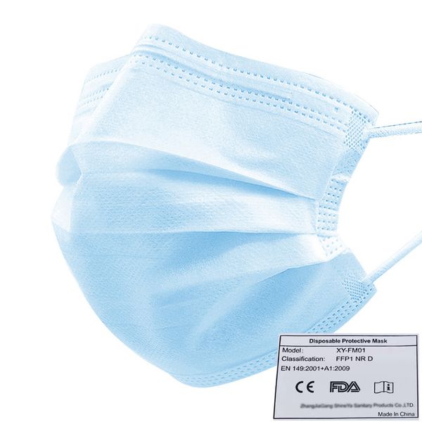 CE FDA Certificated Disposable Masks Ear-Loop Face Mask-3ply FFP1 Facial Protective Cover Masks Set Anti-Dust Mask In Stock Fast Shipping
CE FDA Certificated Disposable Masks Ear-Loop Face Mask-3ply FFP1 Facial Protective Cover Masks Set Anti-Dust Mask In Stock Fast Shipping