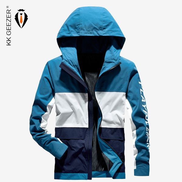 mens jackets spring autumn breathable street fashion patchwork stripe coat blue white red casual hooded male jacket windbreaker, Black;brown
mens jackets spring autumn breathable street fashion patchwork stripe coat blue white red casual hooded male jacket windbreaker, Black;brown