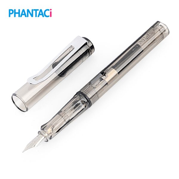 creative plastic transparent fountain pen 0.5mm student business ink pens for school office writing stationery supplies
creative plastic transparent fountain pen 0.5mm student business ink pens for school office writing stationery supplies